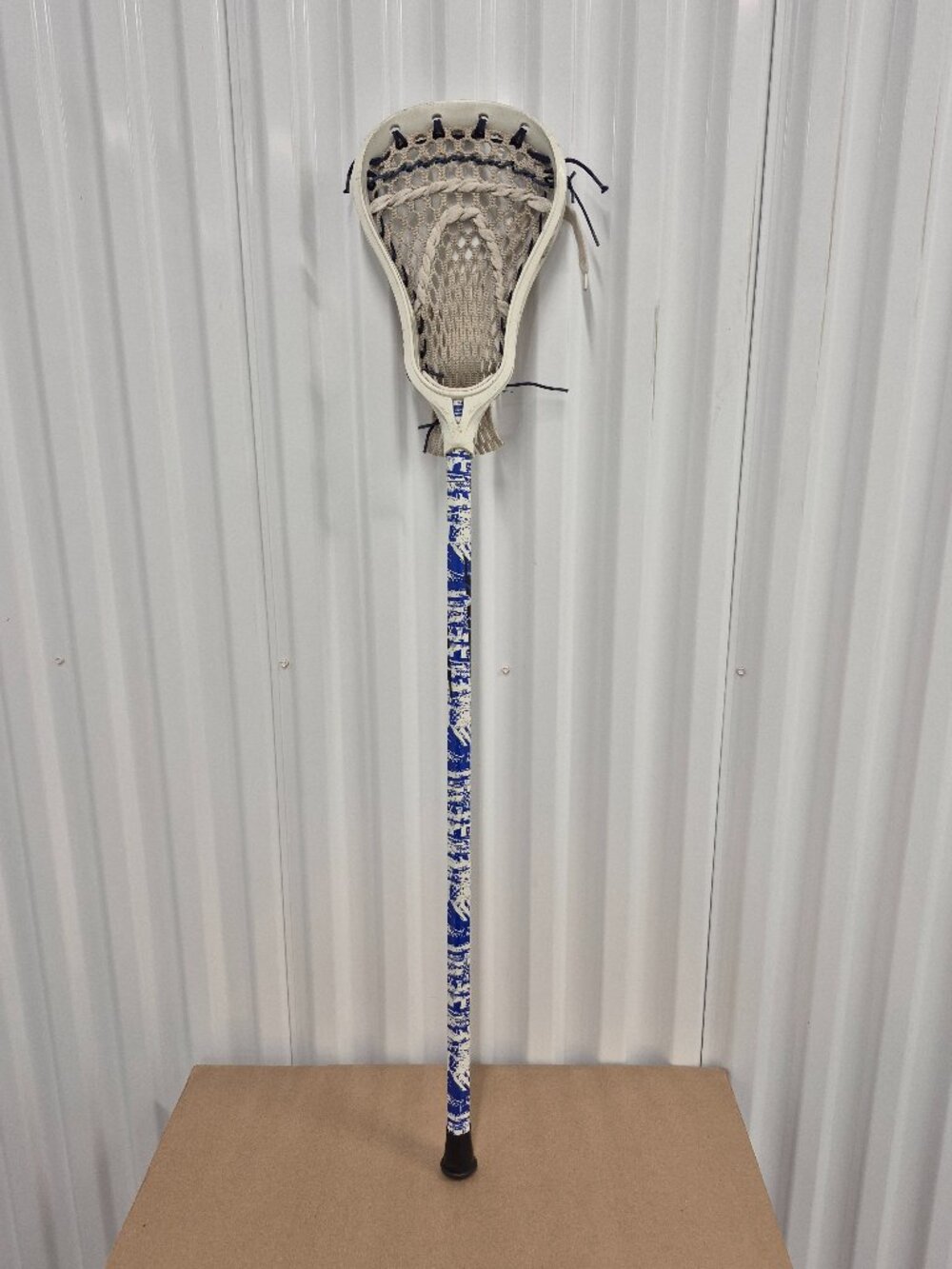 Brine Recruit Blue White Lightweight Lacrosse Stick 40.5"